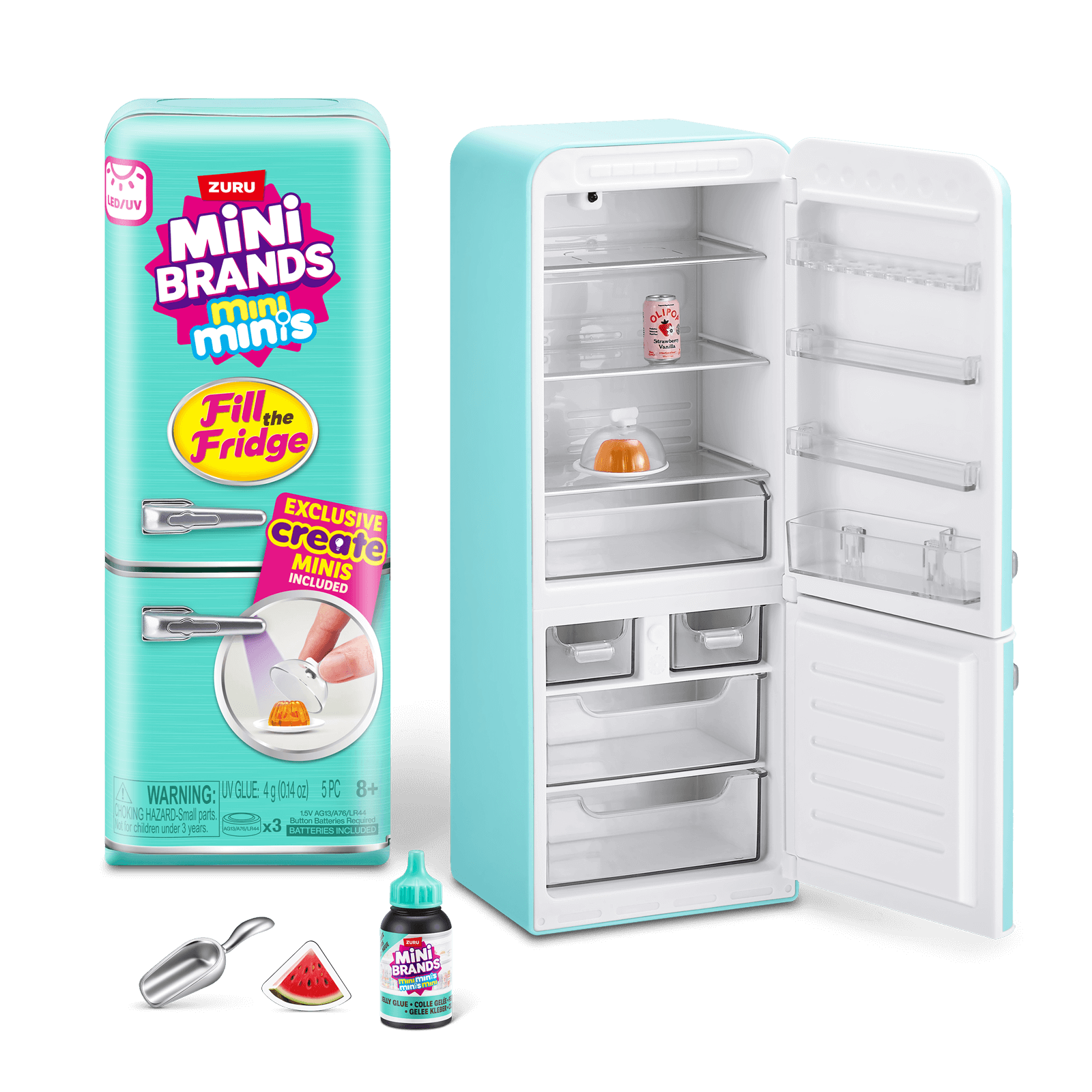 Mini Brands Fill The Fridge Playset