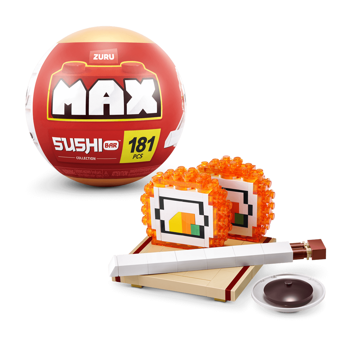  MAX Build More Premium Sushi Bar Collection (California Roll)