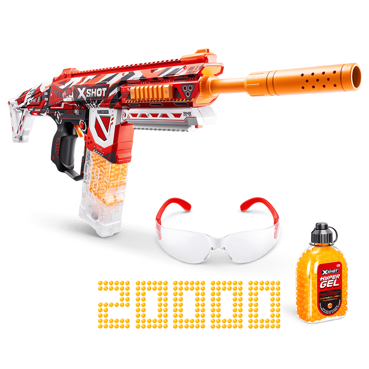XSHOT - Hyper Gel HPG-700 Blaster (20,000 Hyper Gel Pellets)