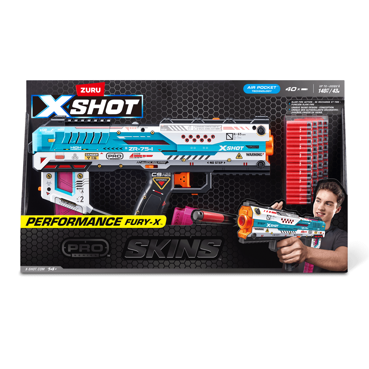 XSHOT SKINS Pro Series Fury-X Blaster